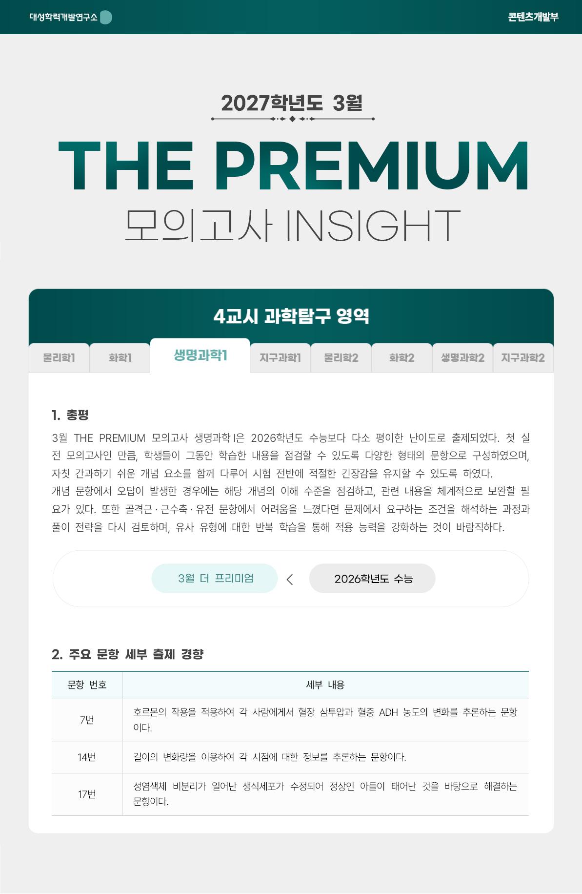2027학년도 3월 THE PREMIUM 모의고사 INSIGHT 과탐_생명과학1.jpg